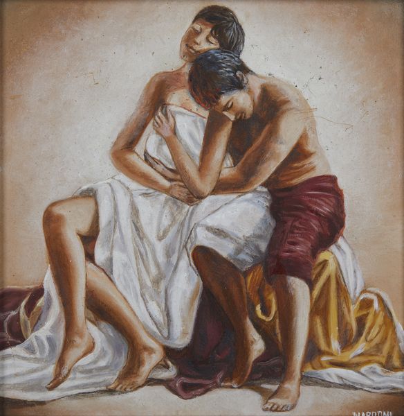 NARDONI SERGIO (n. 1947) : Innamorati.  - Asta Asta 394 | ARTE MODERNA E CONTEMPORANEA Virtuale - Associazione Nazionale - Case d'Asta italiane