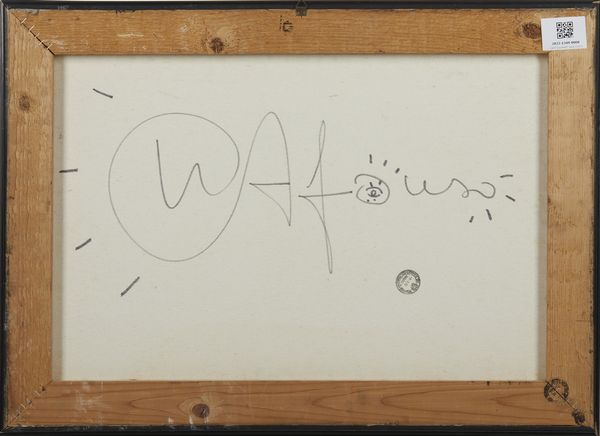 MAFONSO  (1948 - 2019) : Senza titolo.  - Asta Asta 394 | ARTE MODERNA E CONTEMPORANEA Virtuale - Associazione Nazionale - Case d'Asta italiane