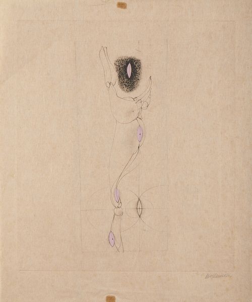 BELLMER HANS (1902 - 1975) : Senza titolo.  - Asta Asta 394 | ARTE MODERNA E CONTEMPORANEA Virtuale - Associazione Nazionale - Case d'Asta italiane
