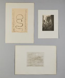 DELLA TORRE ENRICO (n. 1931) - Lotto composto da n.3 fogli.