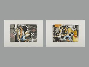 RANUCCI LUCIO (n. 1925) - Lotto composto da n. 2 fogli.