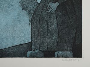 CANTATORE  DOMENICO (1906 - 1998) : Lotto composto da n.2 fogli.  - Asta Asta 394 | ARTE MODERNA E CONTEMPORANEA Virtuale - Associazione Nazionale - Case d'Asta italiane