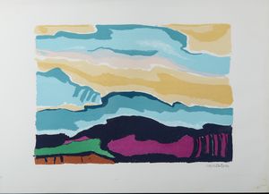 CANTATORE  DOMENICO (1906 - 1998) - Senza titolo.