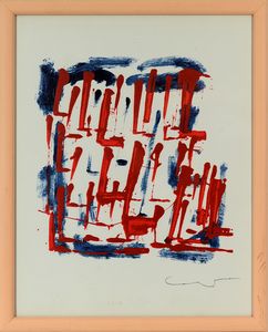 CONSAGRA PIETRO (1920 - 2005) - Dalla serie L'Alfabeto: L.