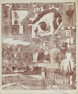 DE MARINIS FAUSTO (n. 1938) : Citt� e poi le lacrime.  - Asta Asta 394 | ARTE MODERNA E CONTEMPORANEA Virtuale - Associazione Nazionale - Case d'Asta italiane