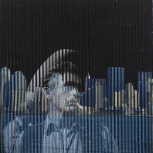 MALIPIERO (n. 1934) - Osmosi. J. Dean-N.Y