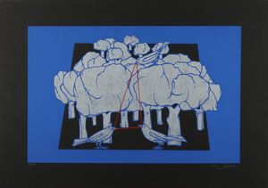 CASORATI FRANCESCO (1934 - 2013) - Senza titolo.