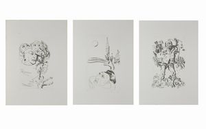 BENNATI LUIGI (n. 1929) - Cartella composta da n. 3 fogli.