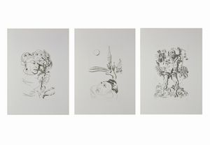 BENNATI LUIGI (n. 1929) - Cartella composta da n.3 fogli.