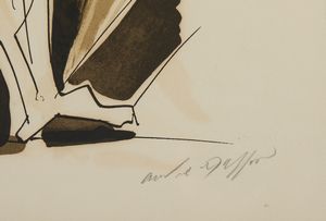 MASSON ANDRE' (1896 - 1987) : Demiurge.  - Asta Asta 394 | ARTE MODERNA E CONTEMPORANEA Virtuale - Associazione Nazionale - Case d'Asta italiane