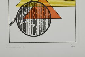 VERONESI LUIGI (1908 - 1998) : Senza titolo.  - Asta Asta 394 | ARTE MODERNA E CONTEMPORANEA Virtuale - Associazione Nazionale - Case d'Asta italiane