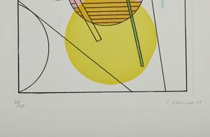 VERONESI LUIGI (1908 - 1998) : Senza titolo.  - Asta Asta 394 | ARTE MODERNA E CONTEMPORANEA Virtuale - Associazione Nazionale - Case d'Asta italiane