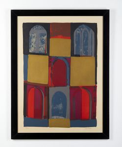 LINDSTR�M  BENGT (1925 - 2008) : Senza titolo,  - Asta Asta 394 | ARTE MODERNA E CONTEMPORANEA Virtuale - Associazione Nazionale - Case d'Asta italiane