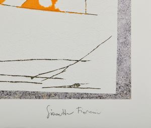FIORONI GIOSETTA (n. 1932) : Senza titolo.  - Asta Asta 394 | ARTE MODERNA E CONTEMPORANEA Virtuale - Associazione Nazionale - Case d'Asta italiane
