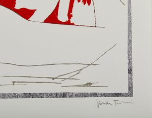 FIORONI GIOSETTA (n. 1932) : Senza titolo.  - Asta Asta 394 | ARTE MODERNA E CONTEMPORANEA Virtuale - Associazione Nazionale - Case d'Asta italiane
