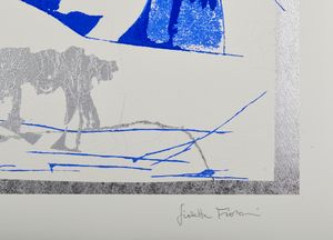 FIORONI GIOSETTA (n. 1932) : Senza titolo.  - Asta Asta 394 | ARTE MODERNA E CONTEMPORANEA Virtuale - Associazione Nazionale - Case d'Asta italiane