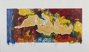 SCHIFANO MARIO (1934 - 1998) - Senza titolo.