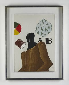 TADINI EMILIO (1927 - 2002) : Senza titolo.  - Asta Asta 394 | ARTE MODERNA E CONTEMPORANEA Virtuale - Associazione Nazionale - Case d'Asta italiane