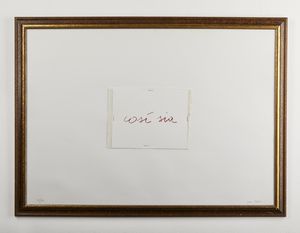 TACCHI  CESARE (1940 - 2014) : Cos� sia.  - Asta Asta 394 | ARTE MODERNA E CONTEMPORANEA Virtuale - Associazione Nazionale - Case d'Asta italiane