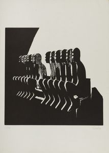 CEROLI MARIO (n. 1938) - Senza titolo.