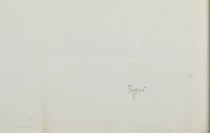 ISGRO' EMILIO (n. 1937) : Dalla cartella Il poeta Alberto L�cia.  - Asta Asta 394 | ARTE MODERNA E CONTEMPORANEA Virtuale - Associazione Nazionale - Case d'Asta italiane