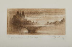 MERENDI PATRIZIA (n. 1954) : Parigi - La Senna verso Notre Dame.  - Asta Asta 394 | ARTE MODERNA E CONTEMPORANEA Virtuale - Associazione Nazionale - Case d'Asta italiane