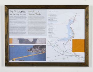 CHRISTO' (n. 1935) & JEANNE-CLAUDE (1935 - 2009) : The Floating Piers Lake Iseo Italy 2014-2016  - Asta Asta 394 | ARTE MODERNA E CONTEMPORANEA Virtuale - Associazione Nazionale - Case d'Asta italiane