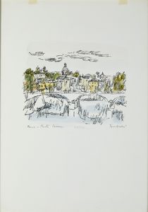 TAMBURI ORFEO (1910 - 1994) : Lotto composto da n.2 fogli. Senza titolo.  - Asta Asta 394 | ARTE MODERNA E CONTEMPORANEA Virtuale - Associazione Nazionale - Case d'Asta italiane