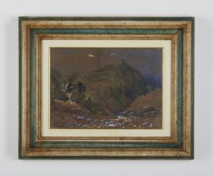 CALDERINI MARCO (1850 - 1941) : Senza titolo.  - Asta Asta 394 | ARTE MODERNA E CONTEMPORANEA Virtuale - Associazione Nazionale - Case d'Asta italiane