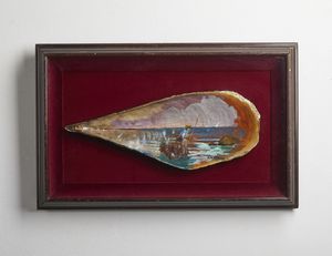 NATALI RENATO (1864 - 1947) : Marina.  - Asta Asta 394 | ARTE MODERNA E CONTEMPORANEA Virtuale - Associazione Nazionale - Case d'Asta italiane