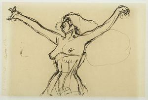 BUCCI ANSELMO (1887 - 1955) - Danzatrice.