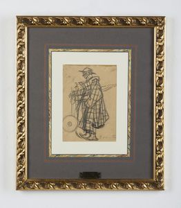 SOCRATE CARLO (1889 - 1965) : Pagliaccio Grock.  - Asta Asta 394 | ARTE MODERNA E CONTEMPORANEA Virtuale - Associazione Nazionale - Case d'Asta italiane