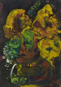 GIANDANTE X (1900 - 1984) - Composizione floreale.