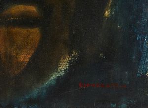 GIANDANTE X (1900 - 1984) : Volto.  - Asta Asta 394 | ARTE MODERNA E CONTEMPORANEA Virtuale - Associazione Nazionale - Case d'Asta italiane