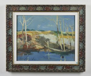 LAMBERTI LAMBERTO (1925 - 2003) : Senza titolo.  - Asta Asta 394 | ARTE MODERNA E CONTEMPORANEA Virtuale - Associazione Nazionale - Case d'Asta italiane