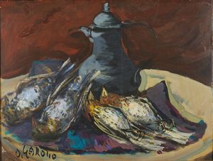 GAROSIO OTTORINO (1904 - 1980) - Senza titolo.