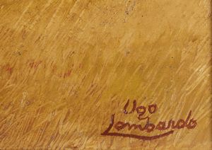 LOMBARDO UGO (n. 1922) : Tempo burrascoso.  - Asta Asta 394 | ARTE MODERNA E CONTEMPORANEA Virtuale - Associazione Nazionale - Case d'Asta italiane