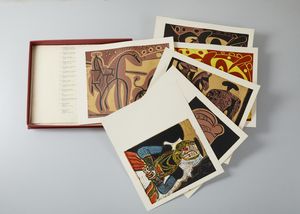 PICASSO PABLO (1881 - 1973) - Incisioni su Linoleum di Picasso.