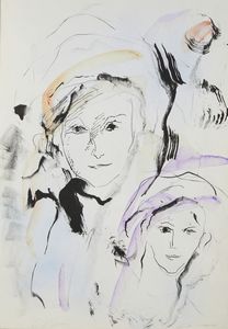 TRECCANI ERNESTO (1920 - 2009) - Volti.