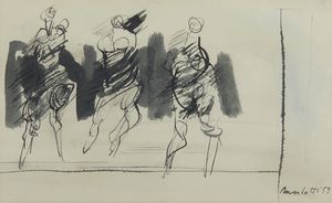 MORLOTTI ENNIO (1910 - 1992) - Senza titolo.