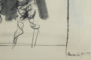 MORLOTTI ENNIO (1910 - 1992) : Senza titolo.  - Asta Asta 394 | ARTE MODERNA E CONTEMPORANEA Virtuale - Associazione Nazionale - Case d'Asta italiane