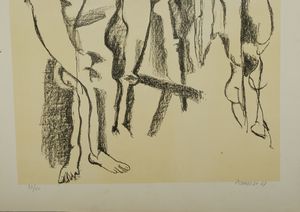 PIRANDELLO FAUSTO (1899 - 1975) : Senza titolo.  - Asta Asta 394 | ARTE MODERNA E CONTEMPORANEA Virtuale - Associazione Nazionale - Case d'Asta italiane