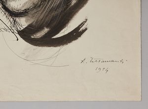 TETTAMANTI AMPELIO (1914 - 1961) : Senza titolo.  - Asta Asta 394 | ARTE MODERNA E CONTEMPORANEA Virtuale - Associazione Nazionale - Case d'Asta italiane