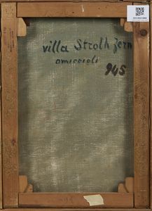OMICCIOLI  GIOVANNI (1901 - 1975) : Villa Strohl Fern.  - Asta Asta 394 | ARTE MODERNA E CONTEMPORANEA Virtuale - Associazione Nazionale - Case d'Asta italiane