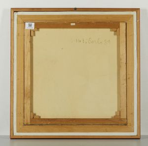 DI CARLO VITTORIO MARIA (n. 1937) : Ragazza con pappagallo.  - Asta Asta 394 | ARTE MODERNA E CONTEMPORANEA Virtuale - Associazione Nazionale - Case d'Asta italiane