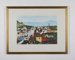 GUTTUSO RENATO (1912 - 1987) : Senza titolo.  - Asta Asta 394 | ARTE MODERNA E CONTEMPORANEA Virtuale - Associazione Nazionale - Case d'Asta italiane