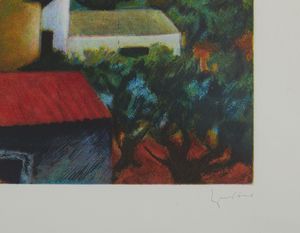 GUTTUSO RENATO (1912 - 1987) : Senza titolo.  - Asta Asta 394 | ARTE MODERNA E CONTEMPORANEA Virtuale - Associazione Nazionale - Case d'Asta italiane