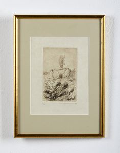 ANNIGONI PIETRO (1910 - 1988) : Senza titolo.  - Asta Asta 394 | ARTE MODERNA E CONTEMPORANEA Virtuale - Associazione Nazionale - Case d'Asta italiane