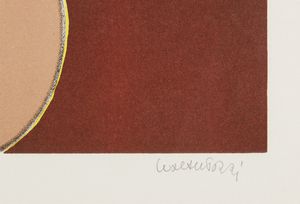 POZZI WALTER (1911 - 1989) : Senza titolo.  - Asta Asta 394 | ARTE MODERNA E CONTEMPORANEA Virtuale - Associazione Nazionale - Case d'Asta italiane