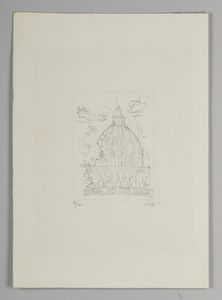 CAFFE' NINO (1909 - 1975) - Senza titolo.